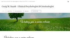 Desktop Screenshot of craigmtraub.com